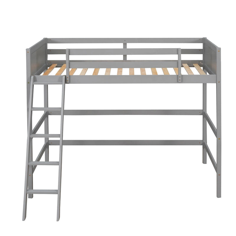 Twin Size Loft Bed with Ladder