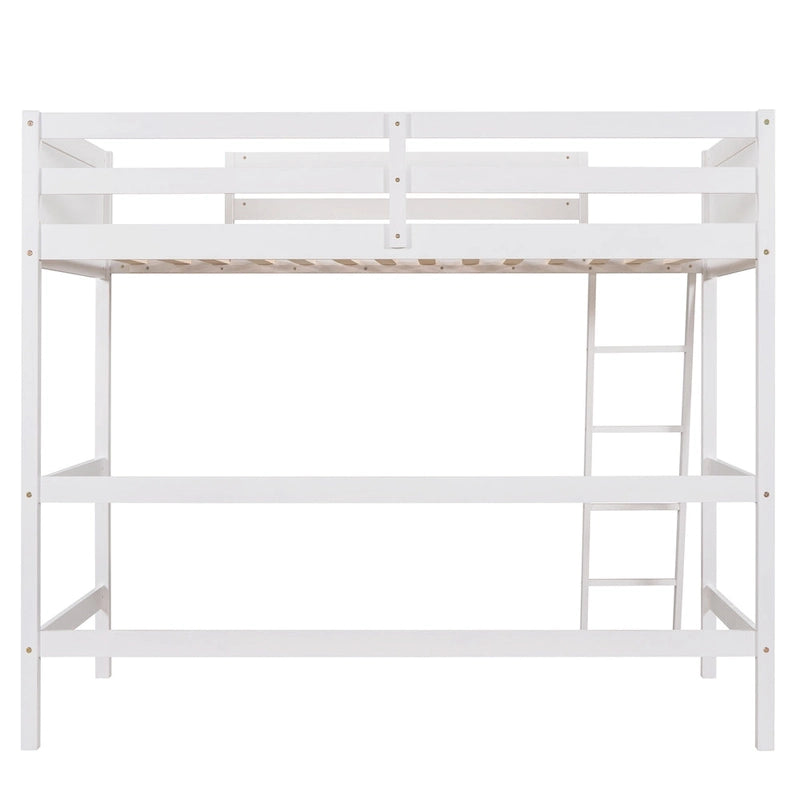 Twin Size Loft Bed with Ladder