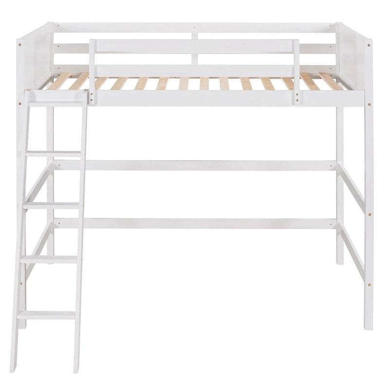 Twin Size Loft Bed with Ladder